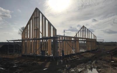 Så stod der et hus – eller et skelet